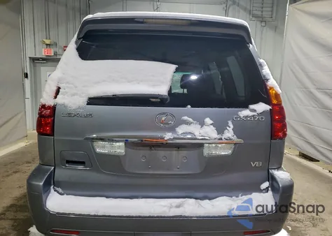 2006 Lexus Gx 470 from USA, damaged, VIN JTJBT20X560107155